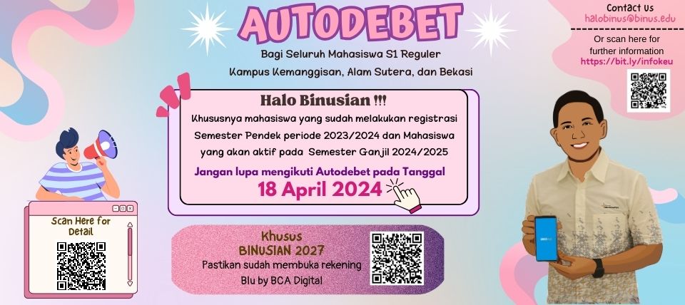 Pengumuman Autodebet 24 April 2024