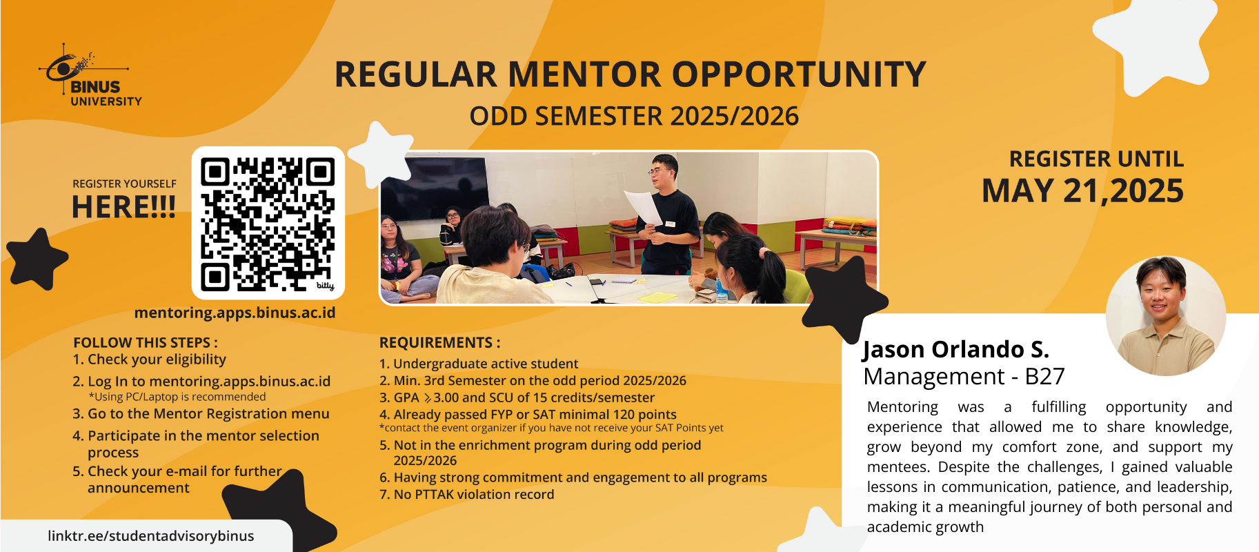Open Recruitment Mentor Ganjil 2025/2026_Non Beasiswa
